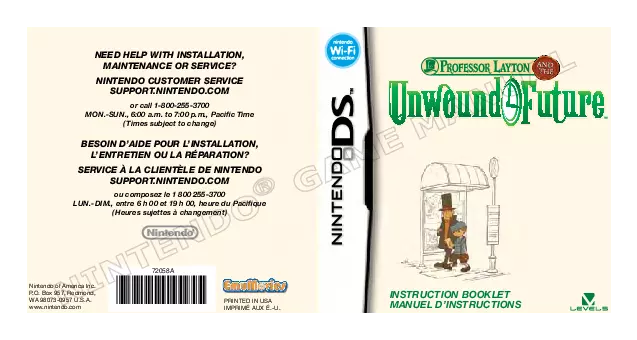 manual for Professor Layton and the Unwound Future